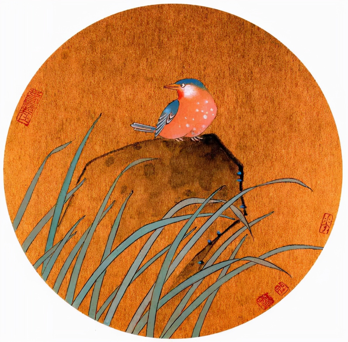 杜曼华花鸟作品欣赏,淡雅空灵杜曼华工笔花鸟作品40幅