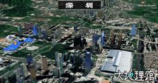 中国3d城市图,空中俯瞰城市全景图