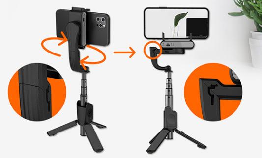 这才是自拍杆的完美形态，它就是浩瀚卓越小Q稳拍杆，不服来战