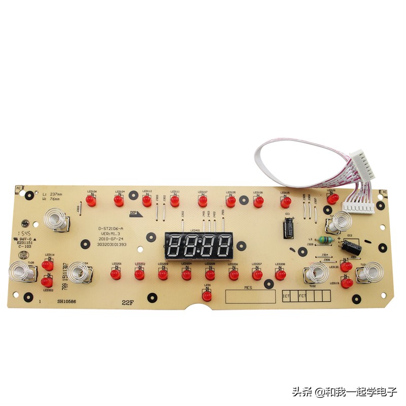 电磁炉控制面板如何控制,电磁炉面板控制原理图解