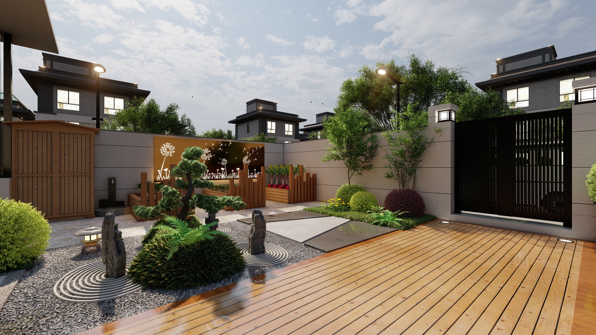 120平院子阳光房,120平阳光房带花园设计