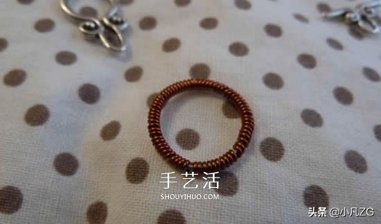 铜线手工制作手链,铜丝手链diy