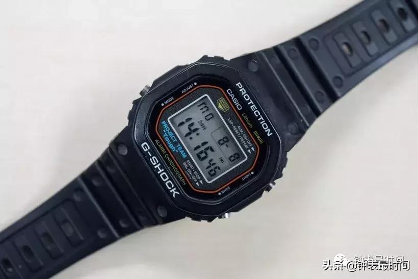 卡西欧手表g-shock黑武士黑金搭配,卡西欧高级感g-shock手表