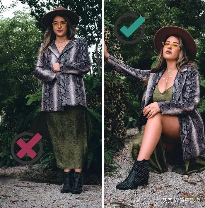 网红风拍照pose,胖子ins风拍照姿势