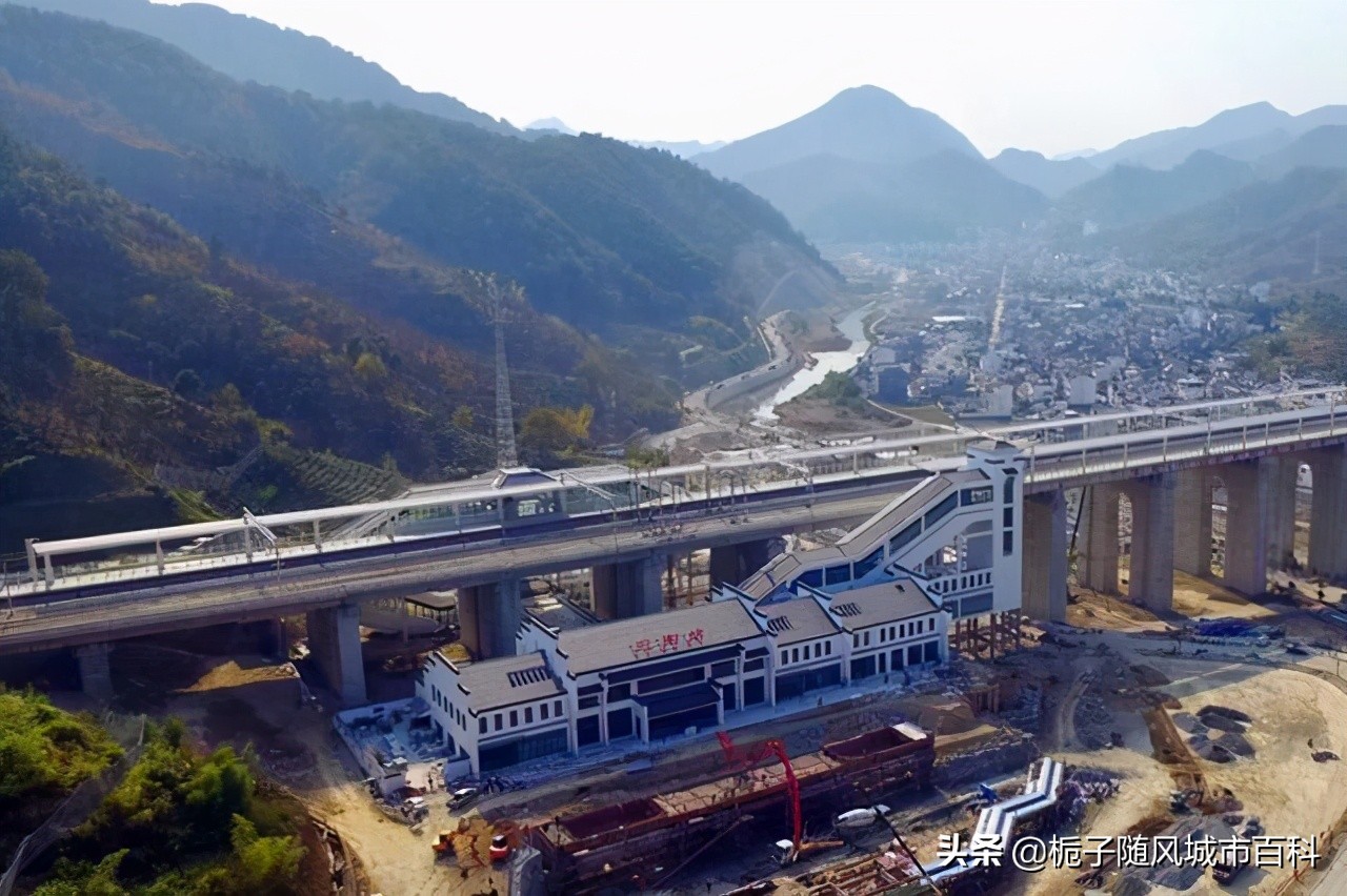 杭黄铁路沿线站,杭黄高铁最终确定线路图