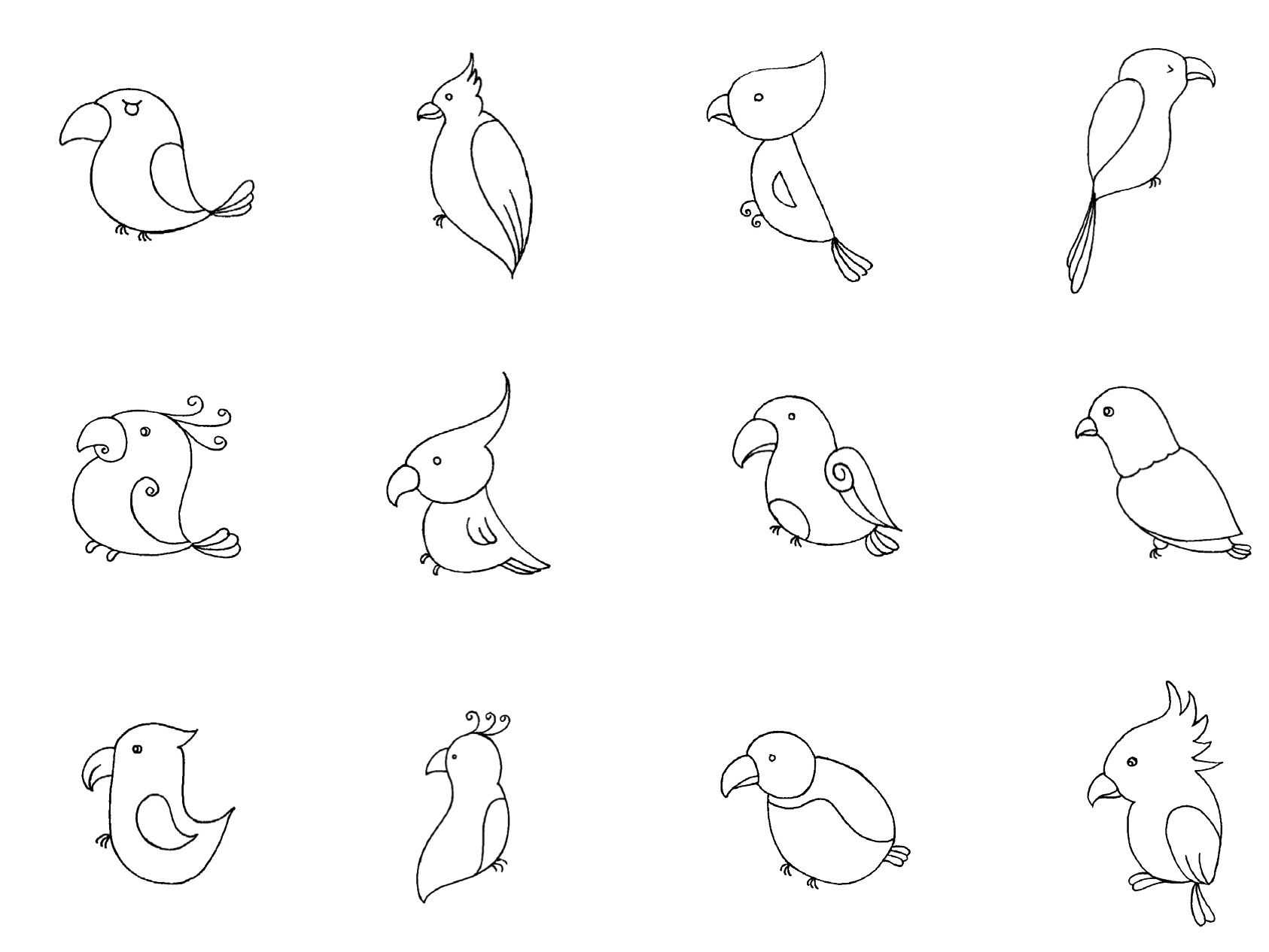 送给父亲的礼物简笔画大全,简笔画入门画画素材100个