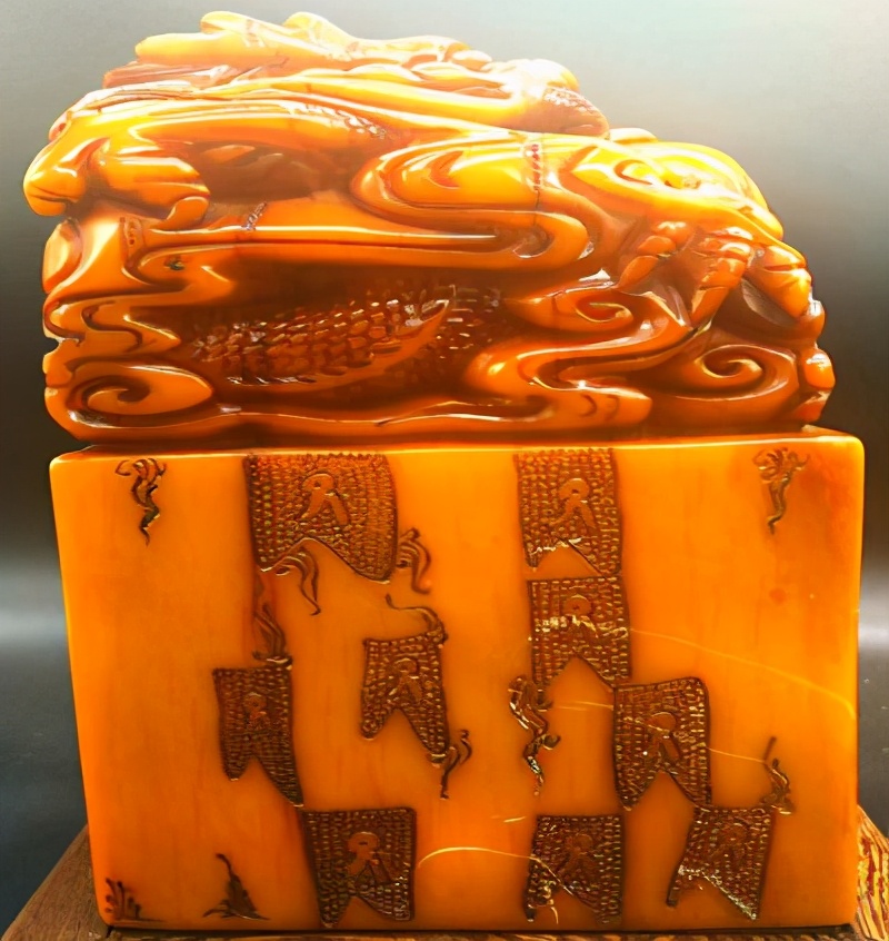 世界上最大的田黄玺印,馆藏明清皇帝田黄印