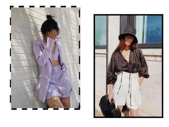 百慕大短裤搭配的两个新趋势,百慕大短裤搭配小个子