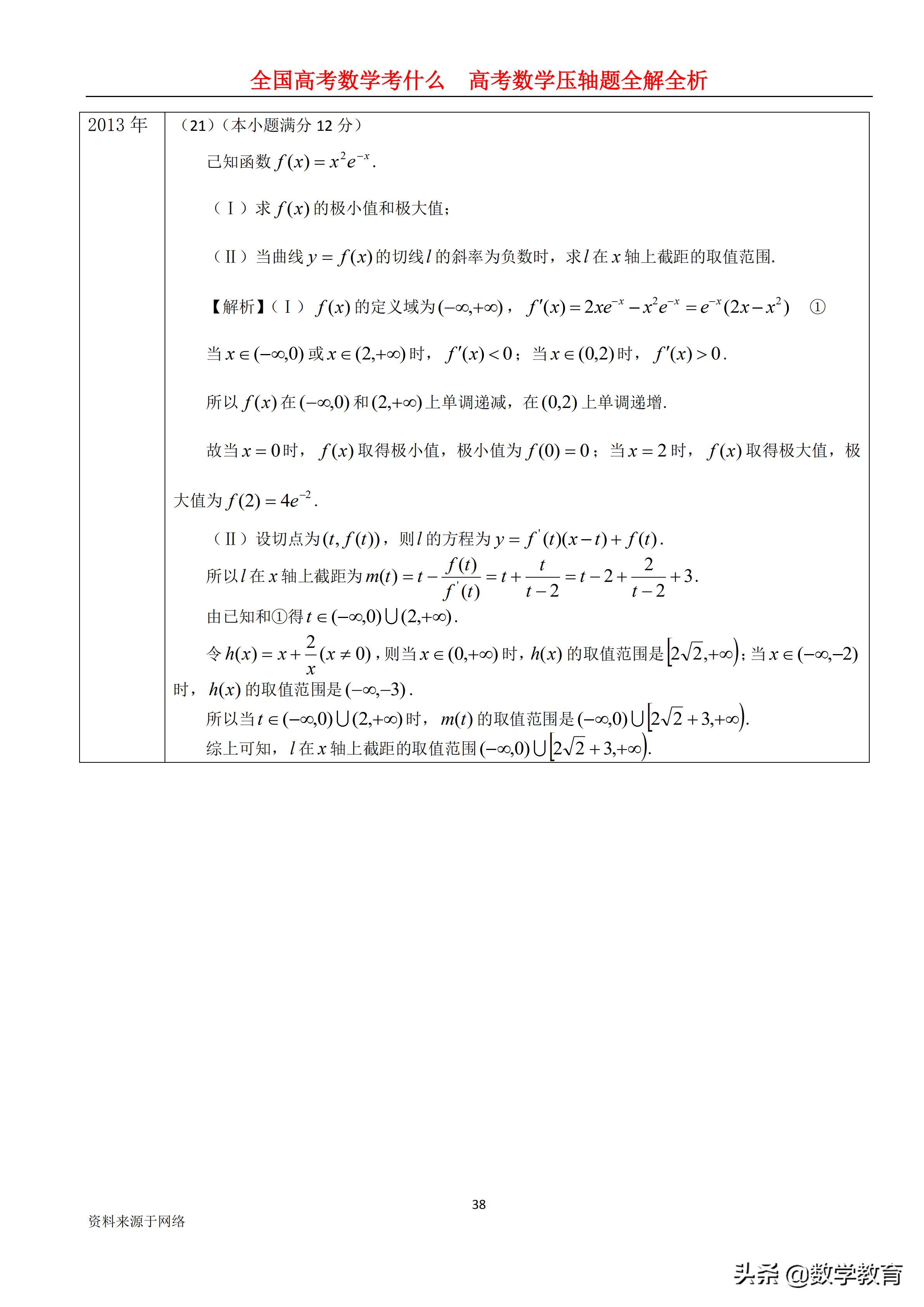 2019年高考全国1卷文科数学,2019年高考文科数学全国一卷讲解