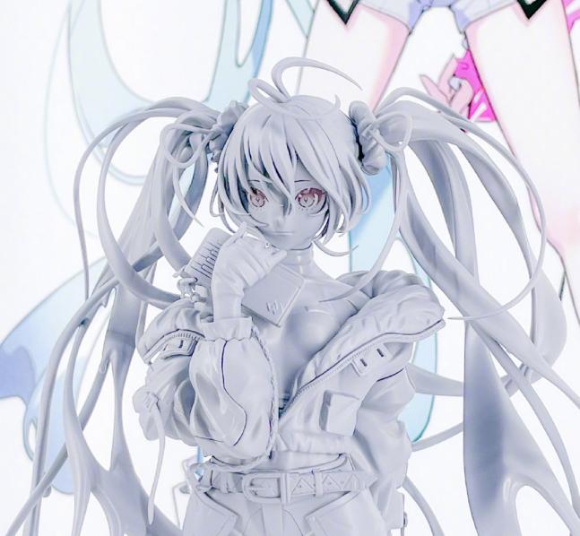 米山舞初音插画整张临摹,初音手办珍藏版