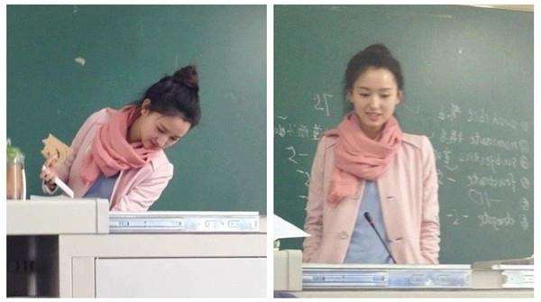 学生模仿英语老师模仿到极致,模仿英语老师讲课小学生