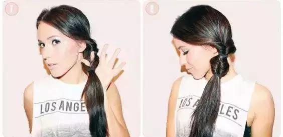 分享3种洋气减龄的扎发造型,俏皮可爱的侧扎发