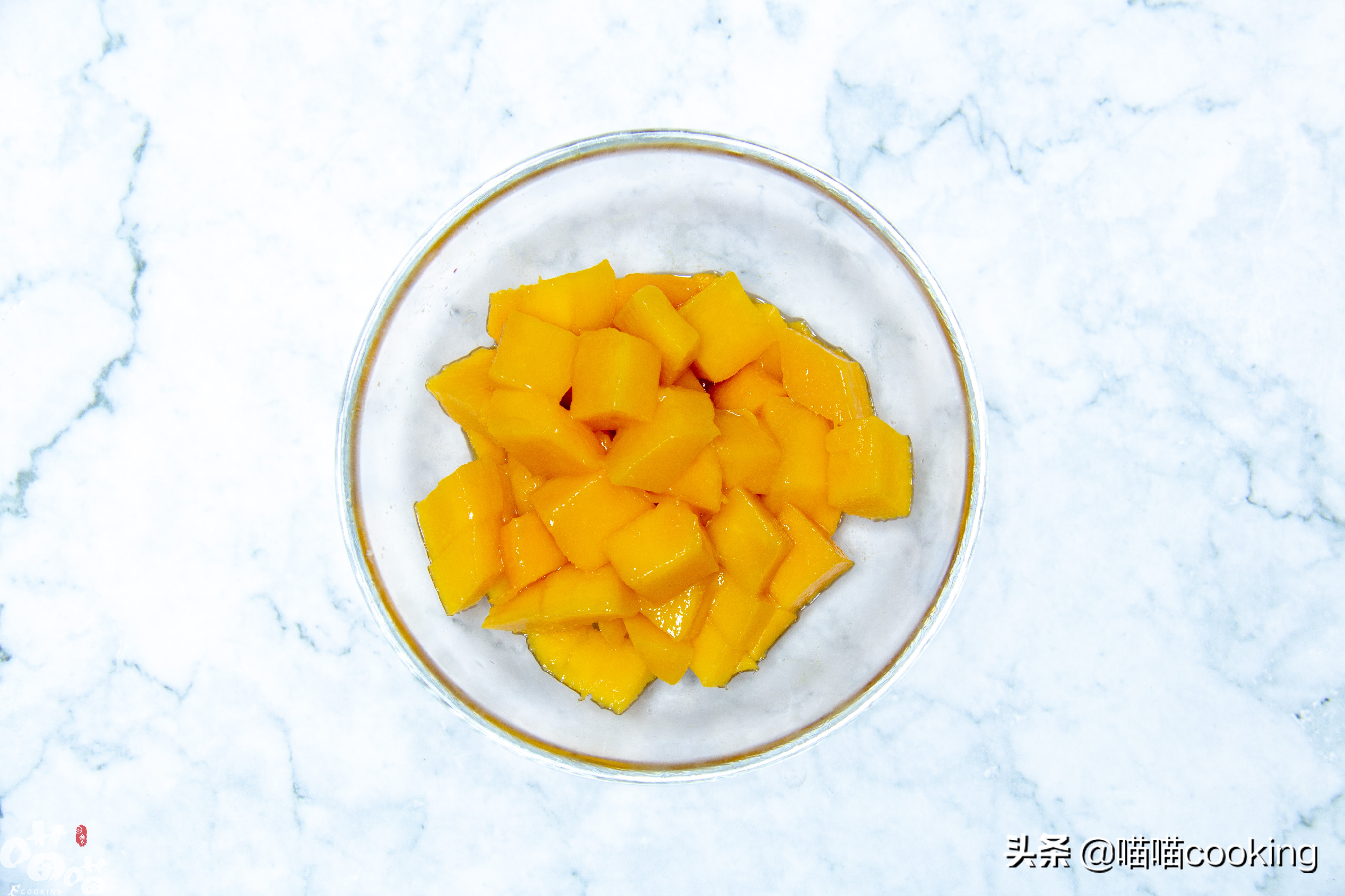 芒果简单易做的甜品做法,芒果控软糯香甜