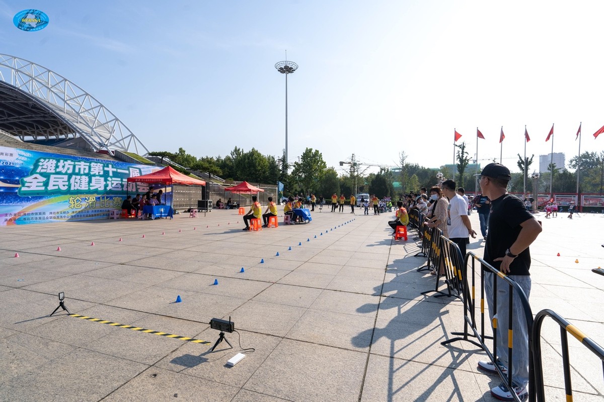 “中国体育彩票”潍坊市第十一届全民健身运动会—轮滑比赛圆满结束