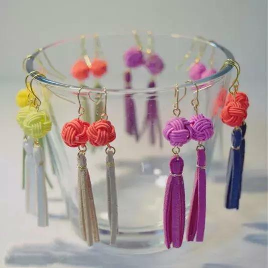 绳子编钥匙扣小挂件简单可爱漂亮,怎么把挂件的短绳子无缝连接起来