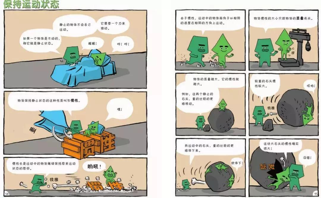 物理漫画科普,漫画书《这就是物理》