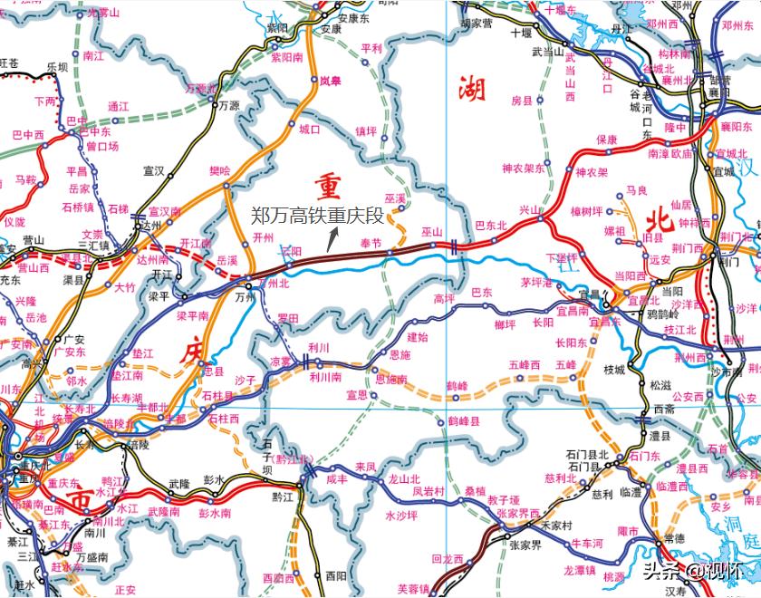 最新规划7条高铁干线,最近三年新建成开通的铁路