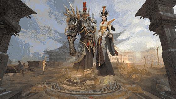 王者光荣干将莫邪新皮肤海报优化,王者光荣干将莫邪新皮肤前建模