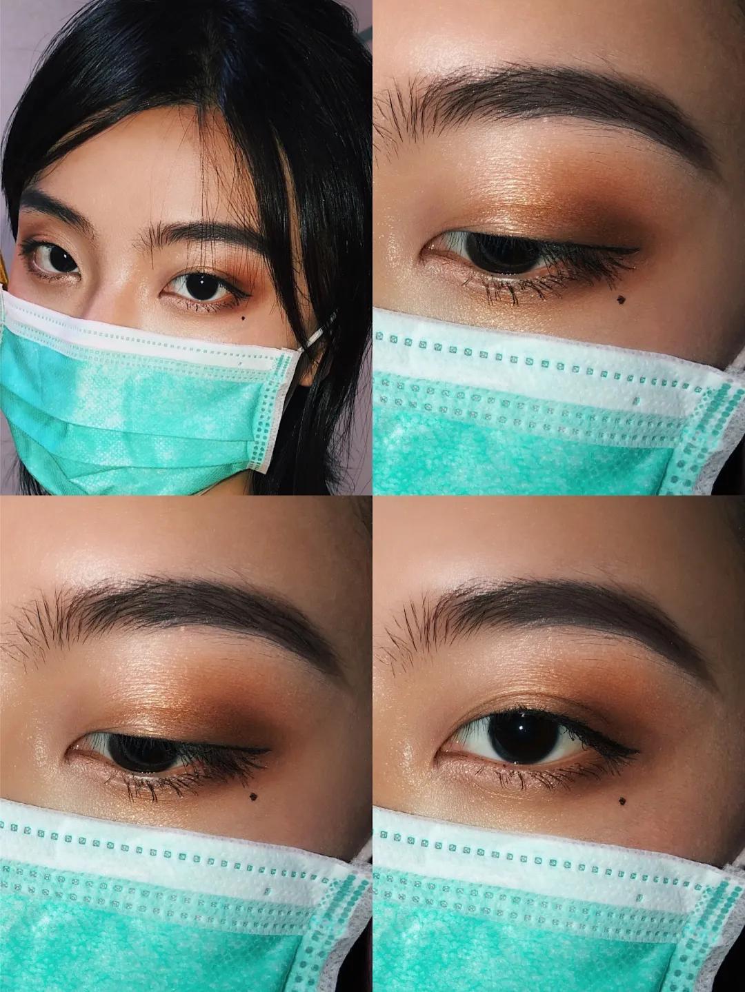 口罩也挡不住我的美，切磋1/2张脸你选谁