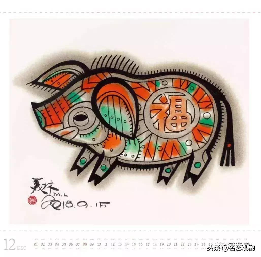 赏十大名家画笔下的猪，”猪“福填满2019！