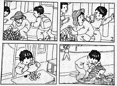 四年级上册语文67页看图写话100字,小学一二年级看图写话图片和范文