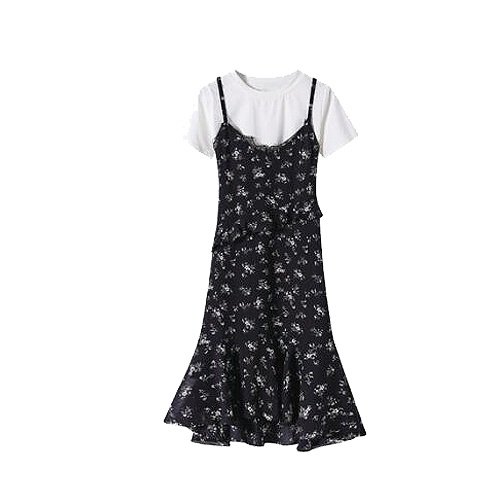 碎花裙也太适合春天了,春天穿什么颜色的碎花裙好看呢