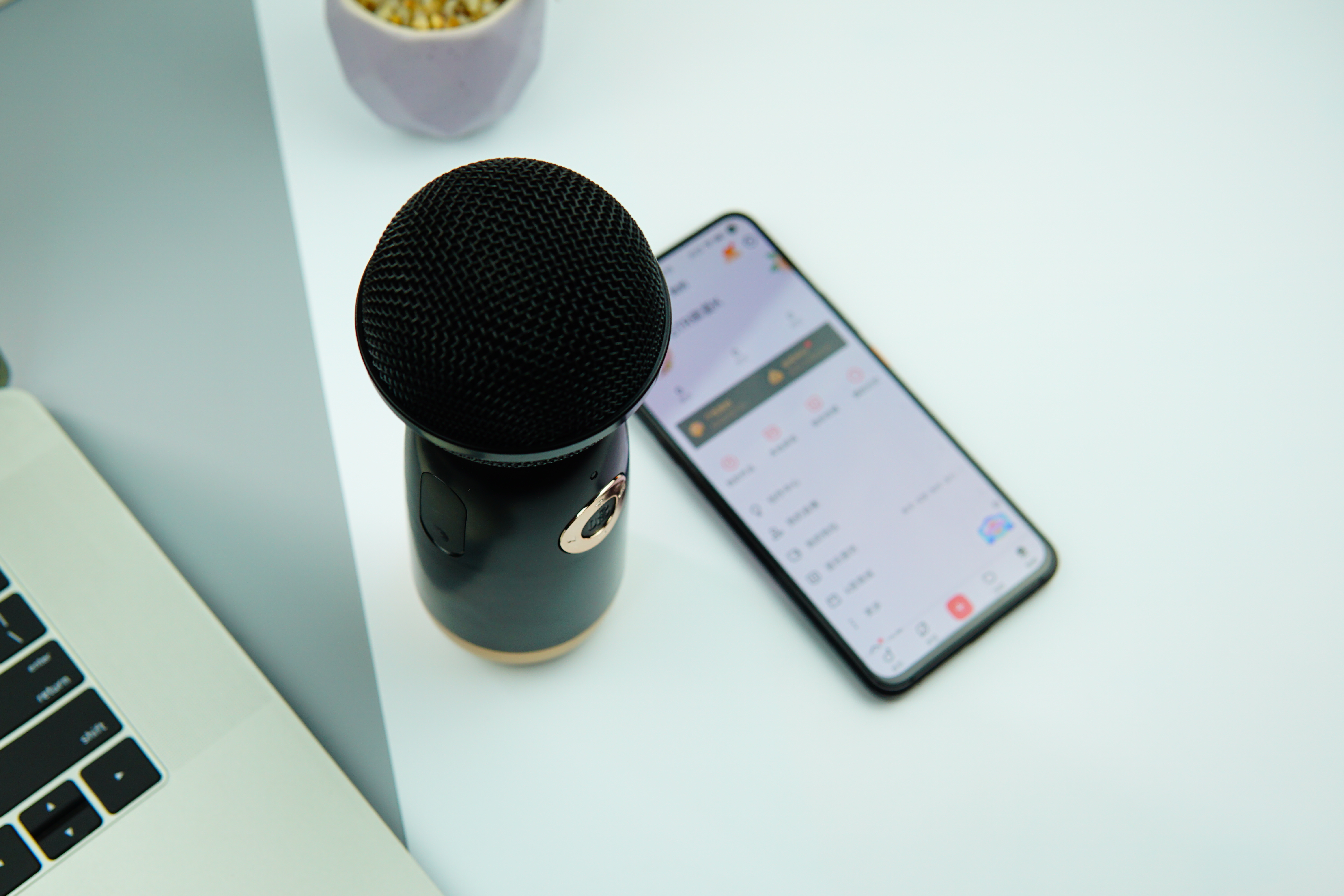 李佳琦推荐唱吧精灵麦克风,李佳琦同款唱吧麦克风