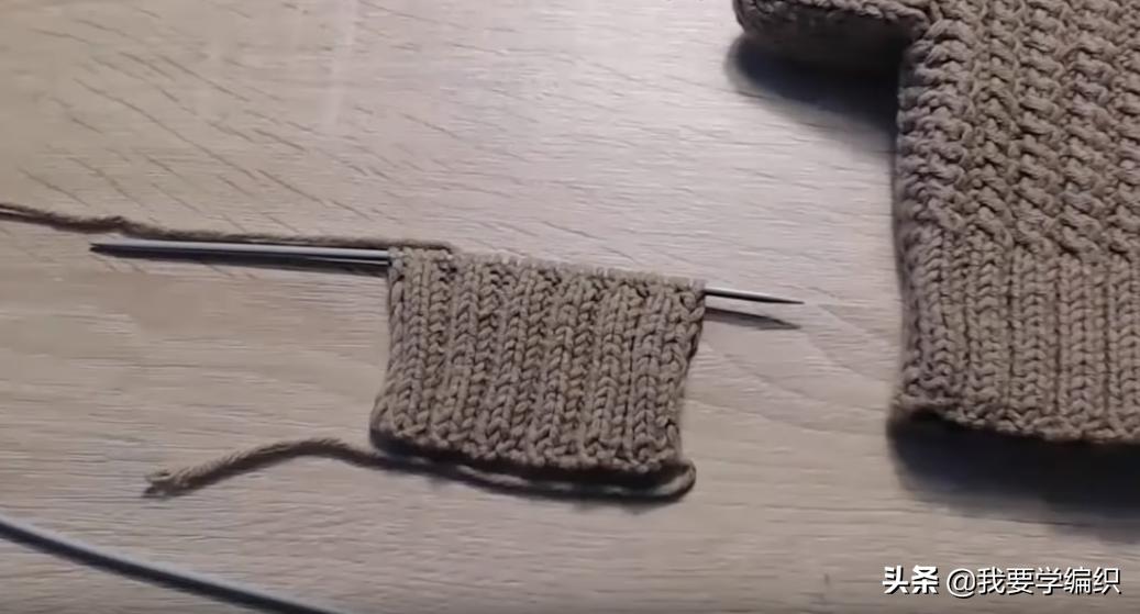 织半指手套的教程,织手套冬女款教程