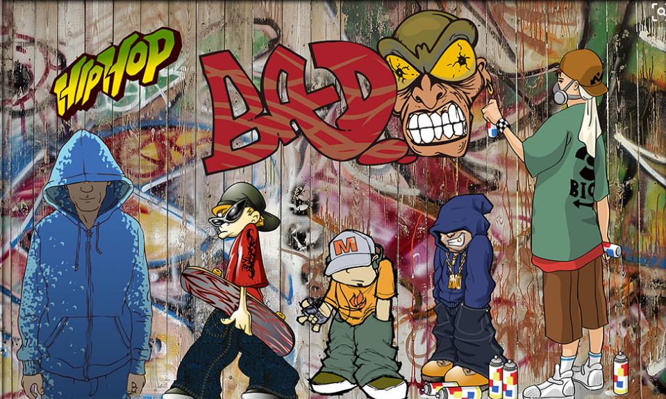 从《壁中精灵》出发，看游戏与现实中的街头涂鸦文化有何区别