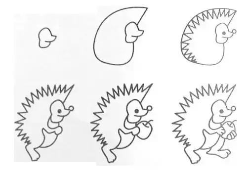 简笔画小动物图画,简笔画教学动物简笔画