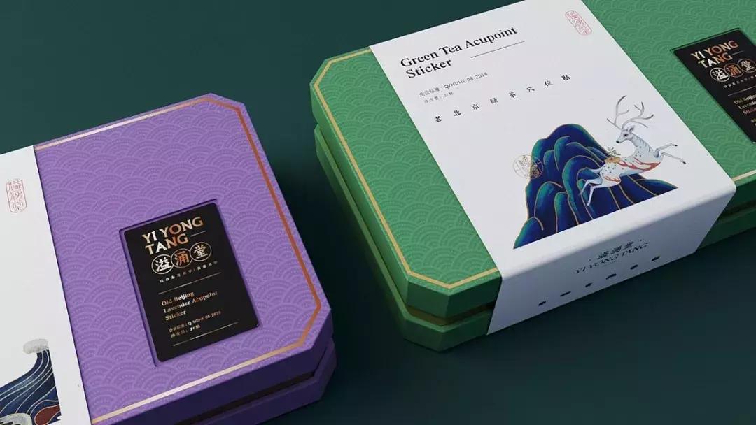 食品包装设计插画风,包装设计中国风元素