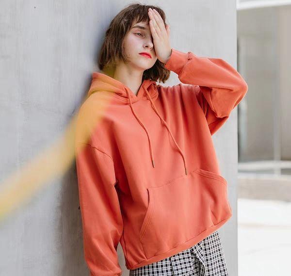 时髦洋气加绒卫衣,加绒卫衣打底衫女款