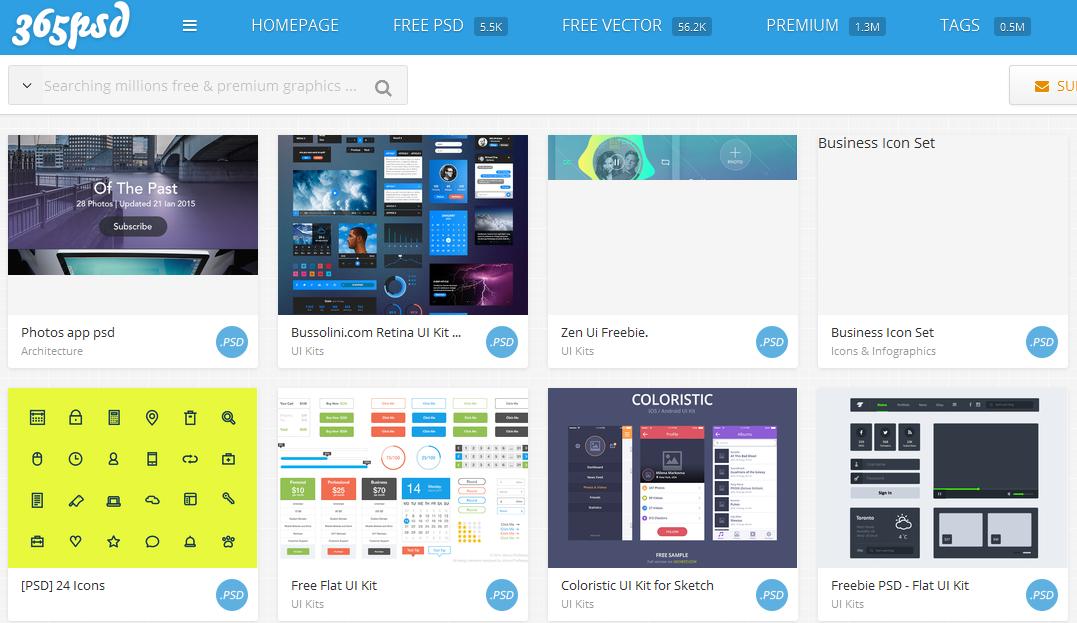 国外有名的设计师素材网站,有什么好看的psd素材网站