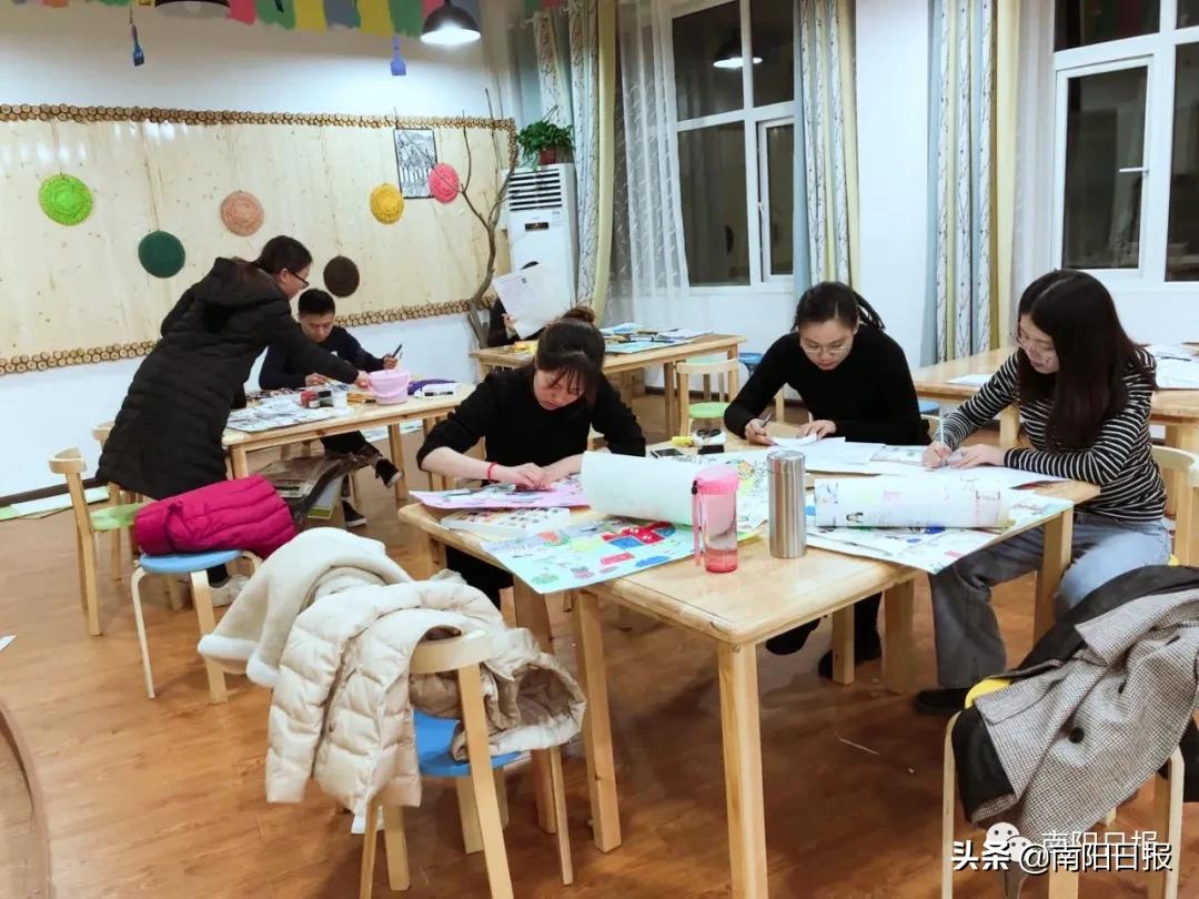 南阳第五完全学校全貌,南阳车站南路完全学校