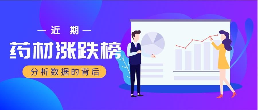 近期最暴涨的药材,现在动物药材涨跌榜