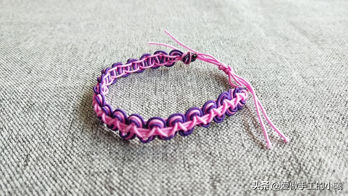 手链编绳女款2022年新款爆款手链,编绳手链简单又容易又好看的方法