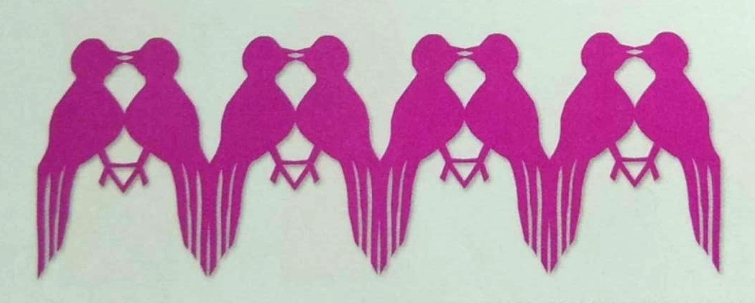 1-3岁儿童剪纸简单蝴蝶,剪纸花和燕子的剪法