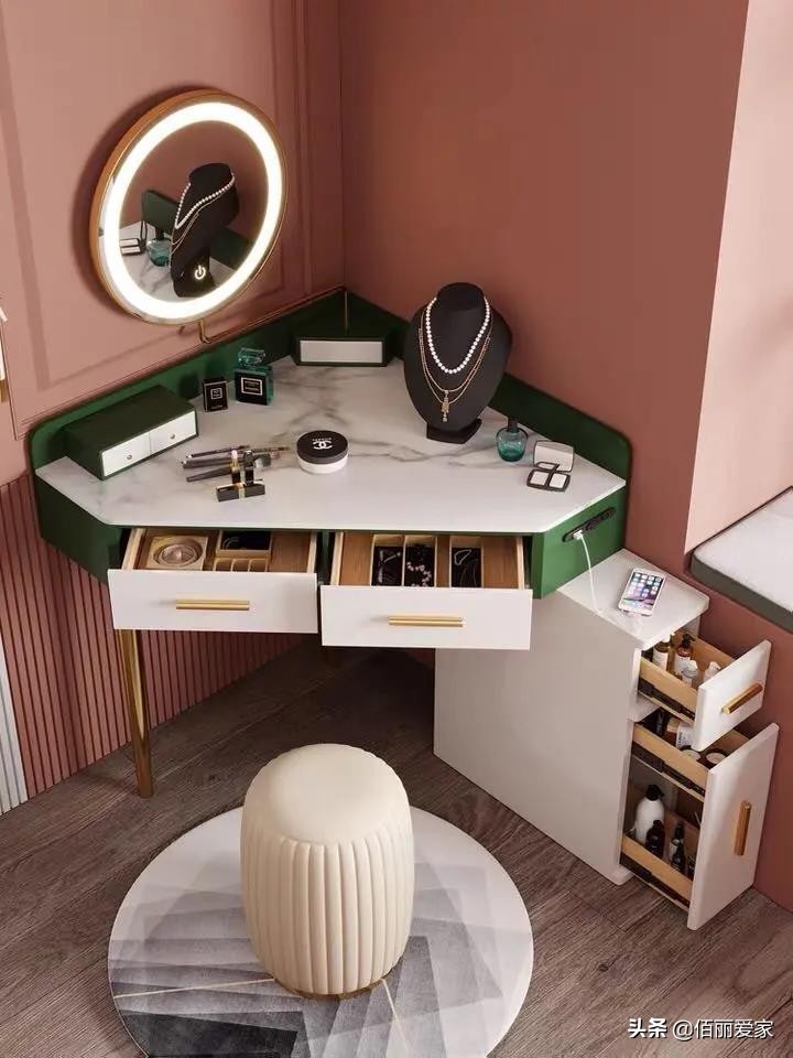 卧室太小买什么梳妆台,卧室比较小梳妆台