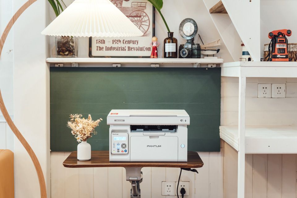 打印复印扫描一机搞定，无线连接轻松掌控——奔图M6202W,青春版