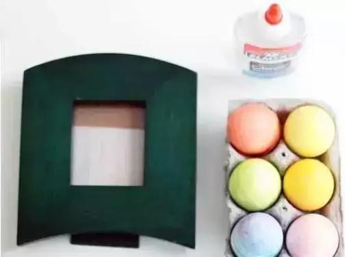 鸡蛋壳手工作品创意幼儿园,碎鸡蛋壳手工粘贴画动物图案