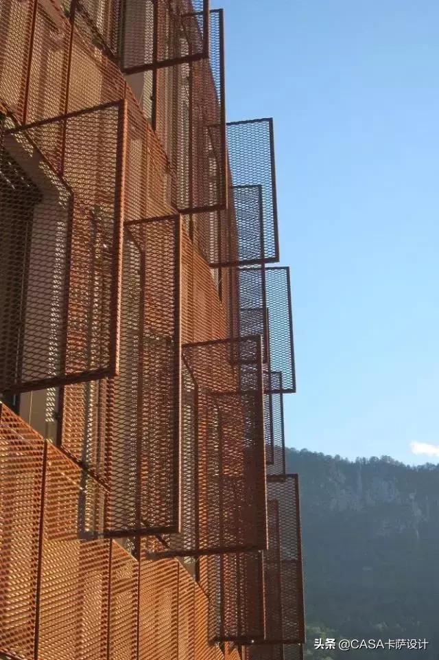 禅意格栅,禅意木格栅图片