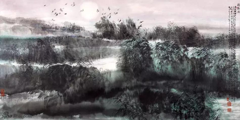 画家宋雨桂作品欣赏,宋雨桂山水书画作品