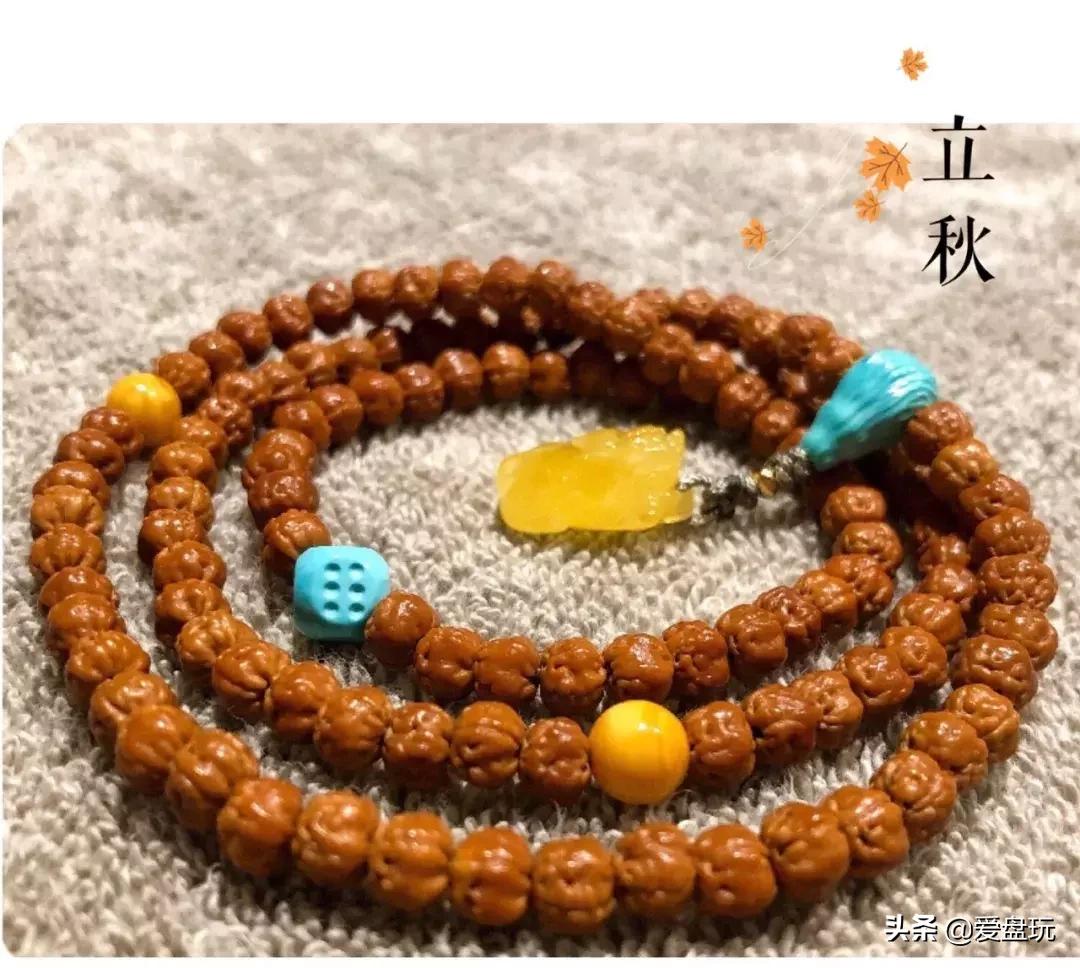 最难盘上色的手串,后期可以盘黑的手串