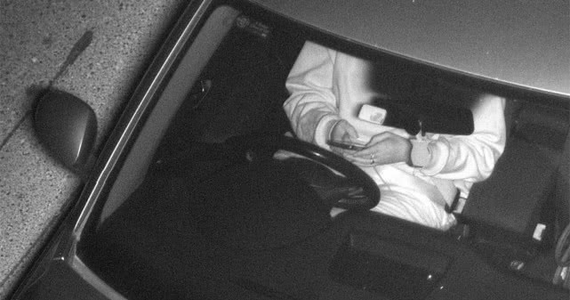 澳洲道路安装AI高清监控专防司机开车玩手机