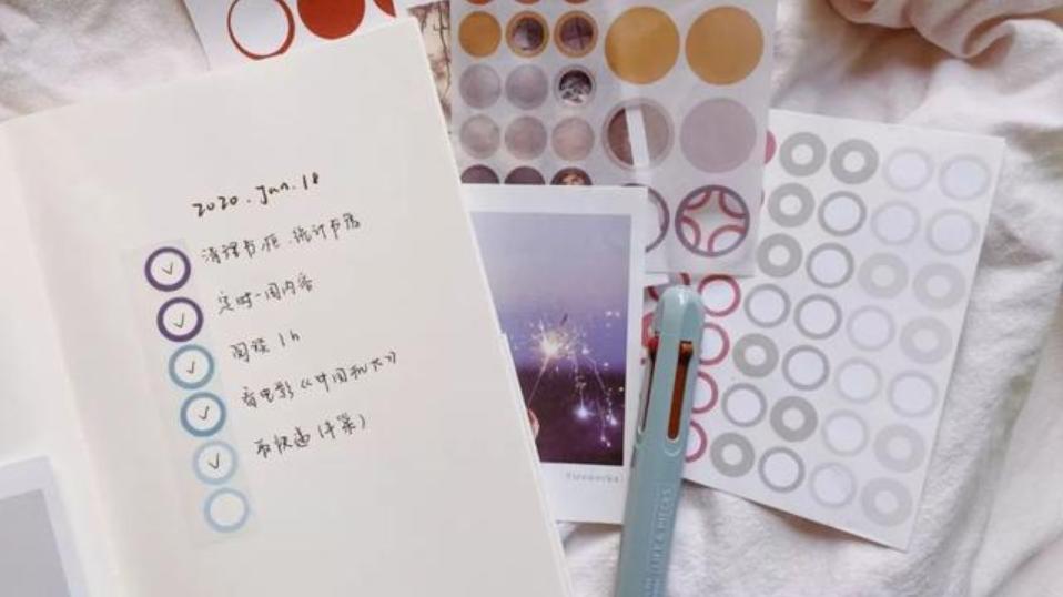 手帐小白最适合用的手账本,手帐必备的五种工具