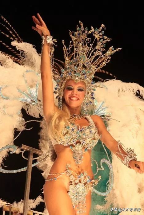 真实的巴西狂欢节,巴西惊艳沙滩狂欢节