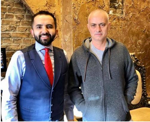 穆帅留胡子,穆帅拉莫斯梅西