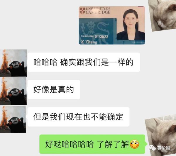 一年48万，奶茶妹妹要读剑桥MBA？这张学生卡信息量也太大