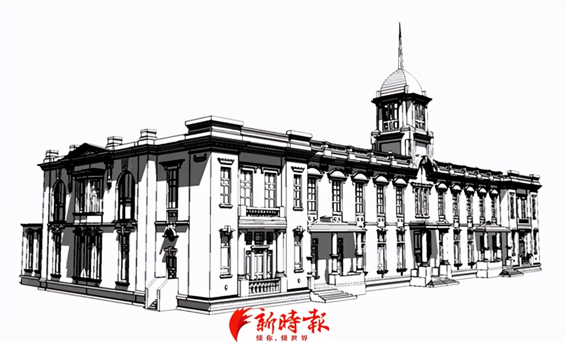 济南百年前邮局,济南邮政大楼老照片