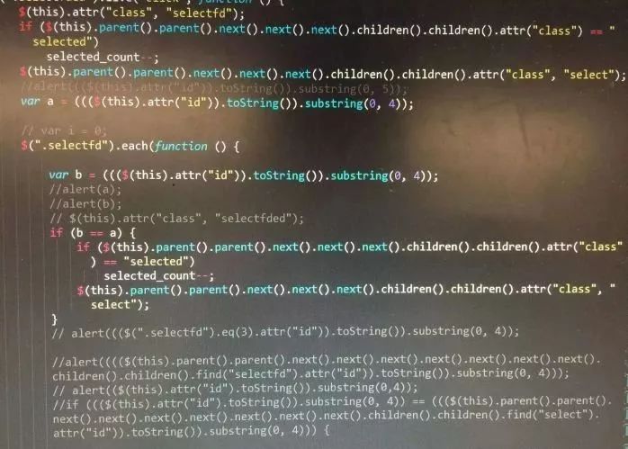 那些学生们搞出来的奇葩编程,编程的一些牛逼代码